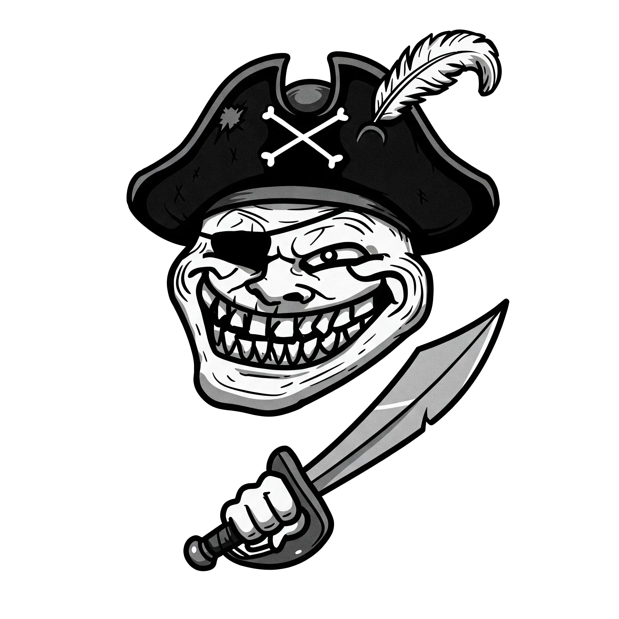 troll face download png, troll face png