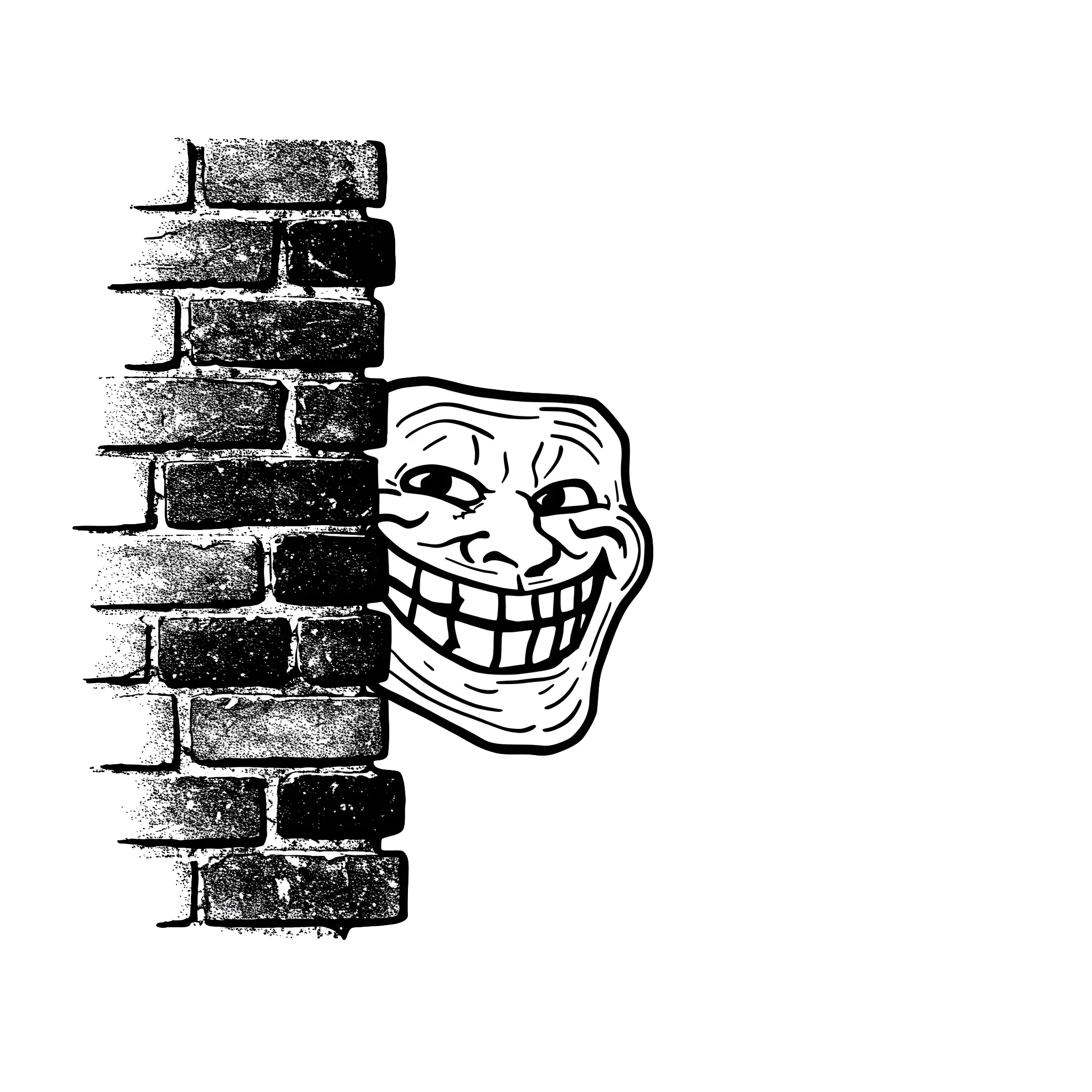 troll face download png, troll face png