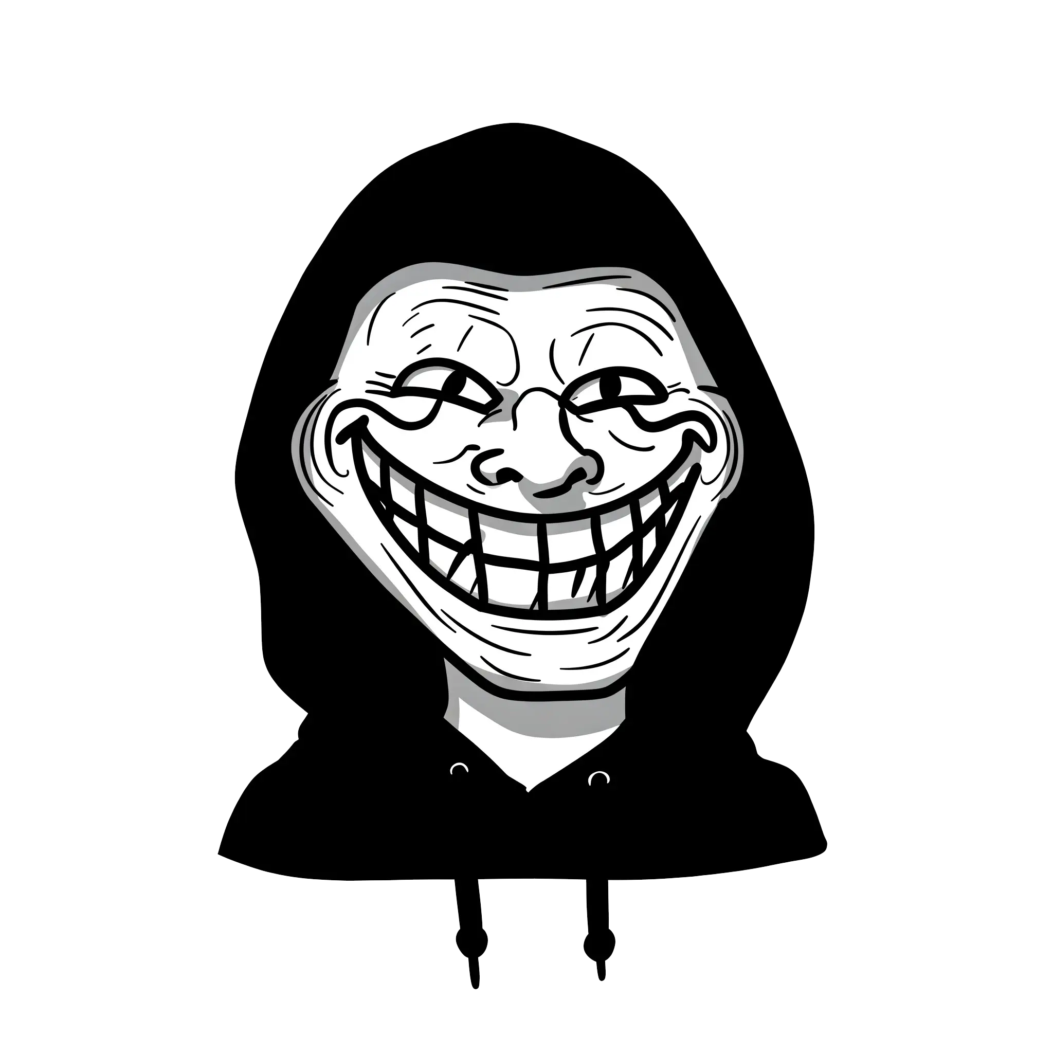 troll face download png, troll face png