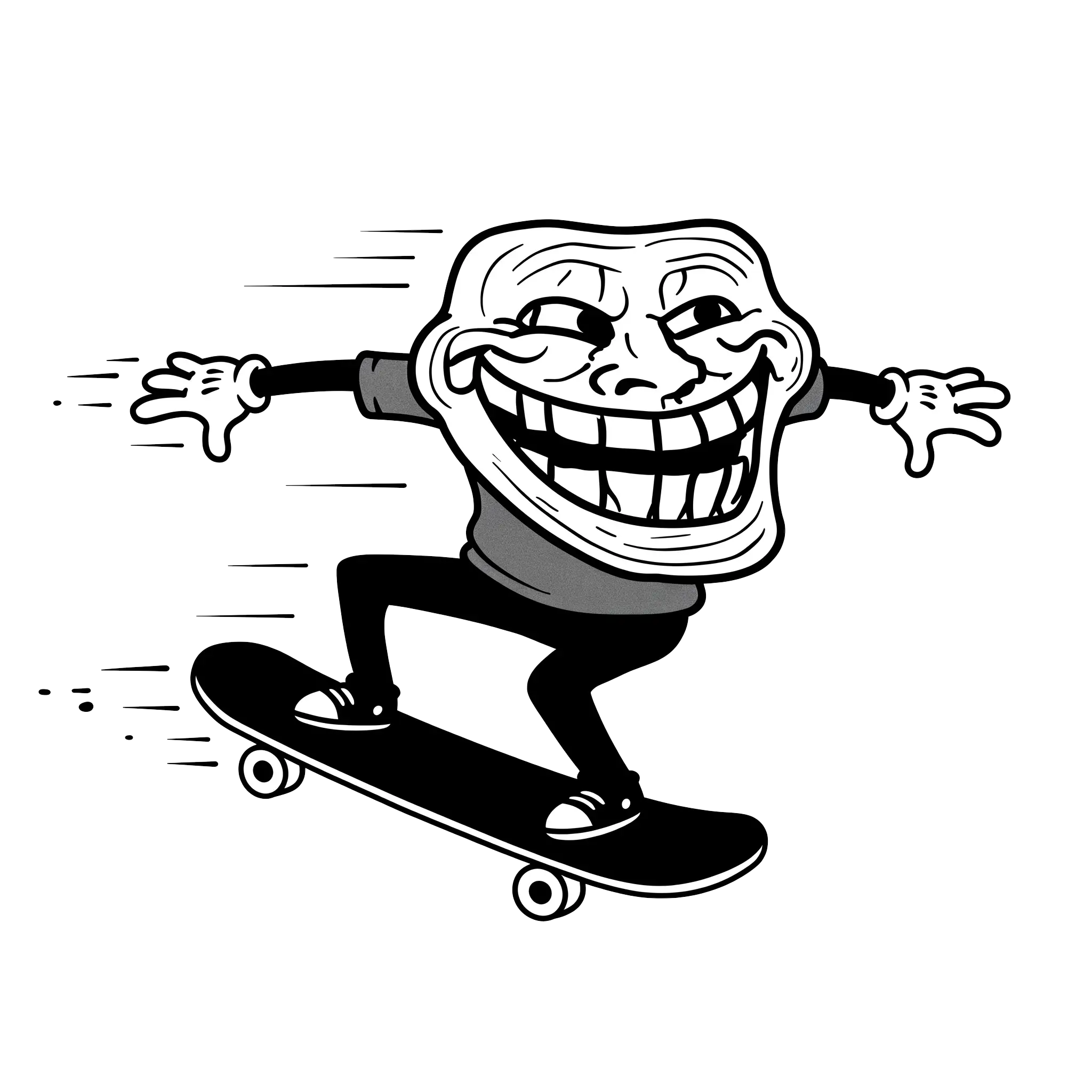 troll face download png, troll face png