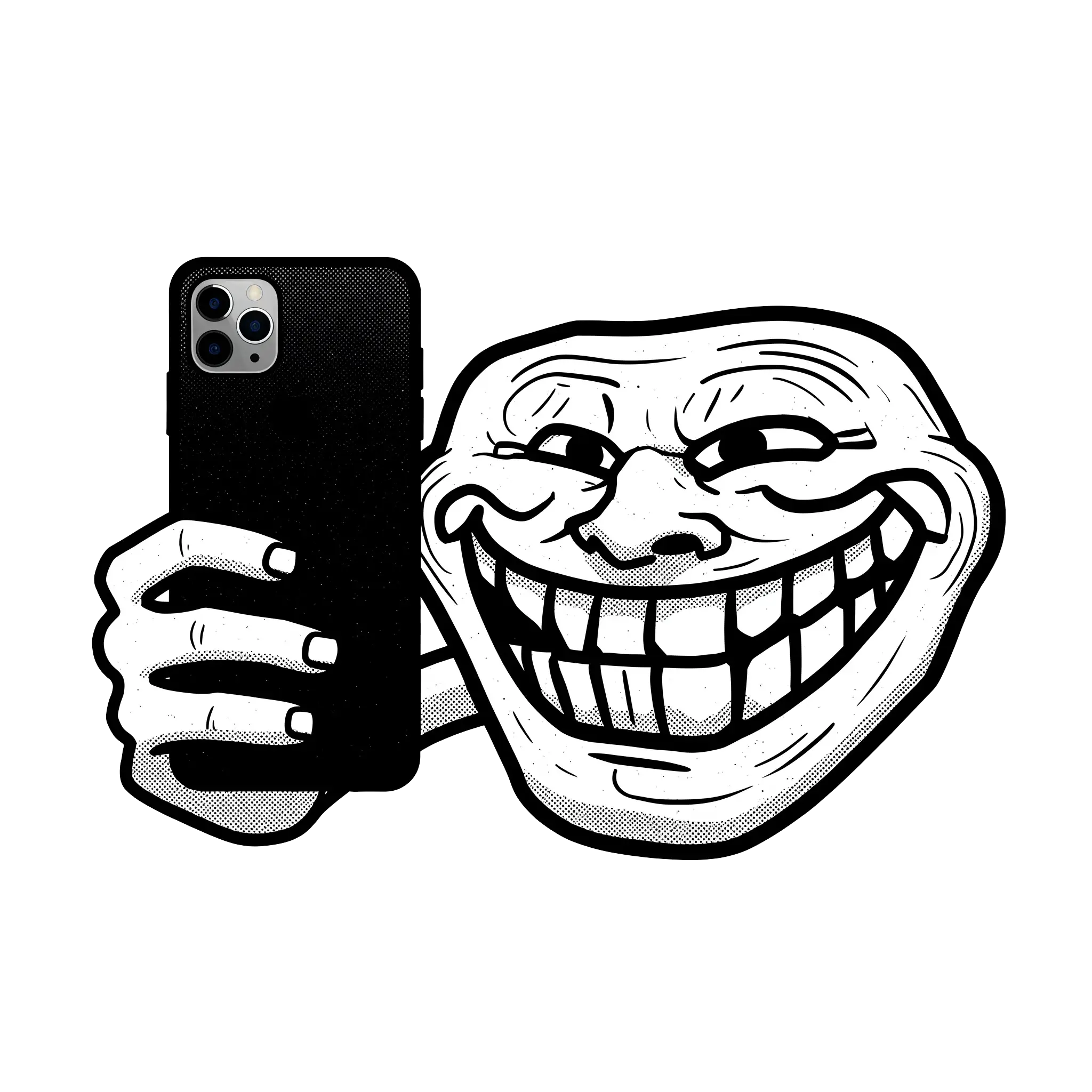 troll face download png, troll face png