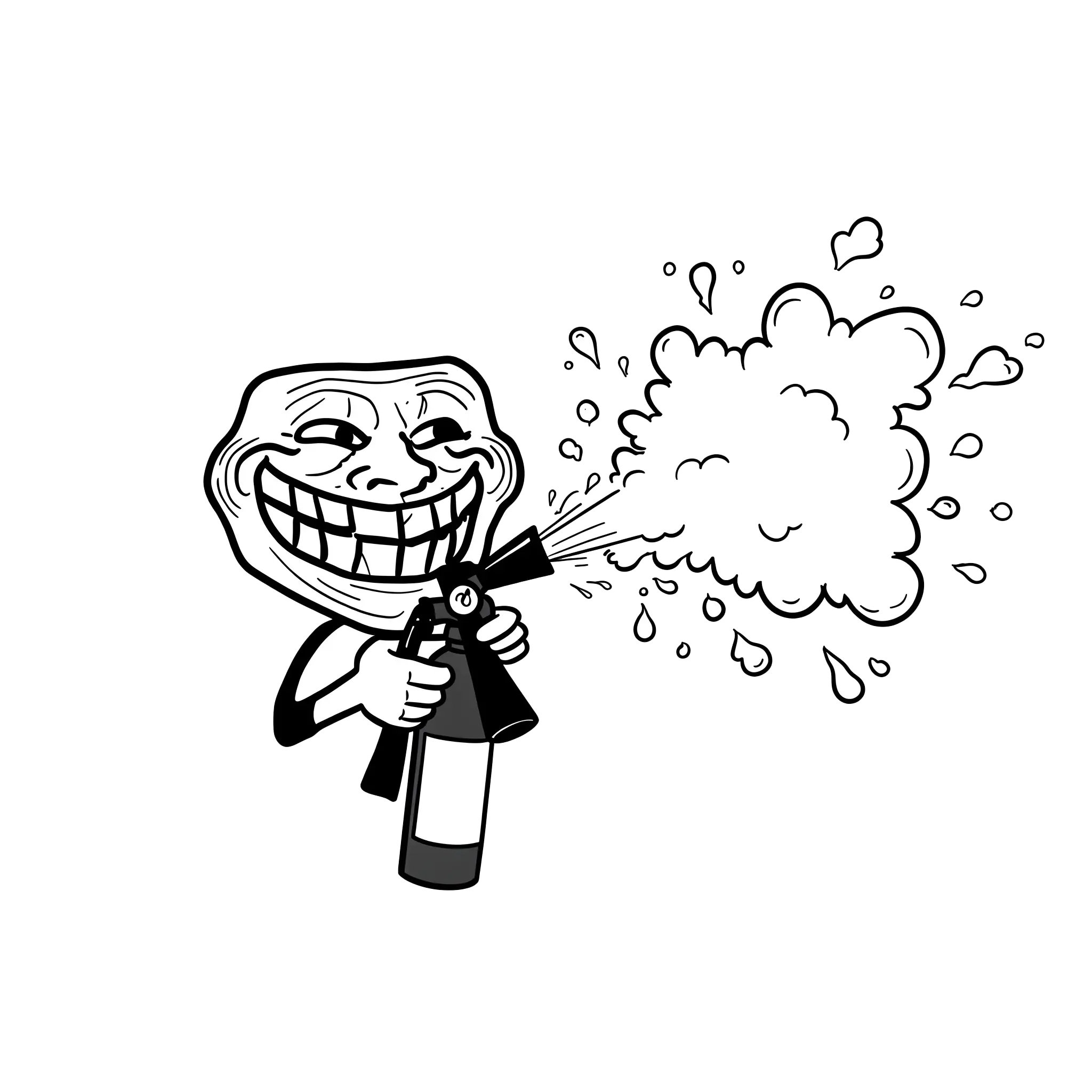 troll face download png, troll face png