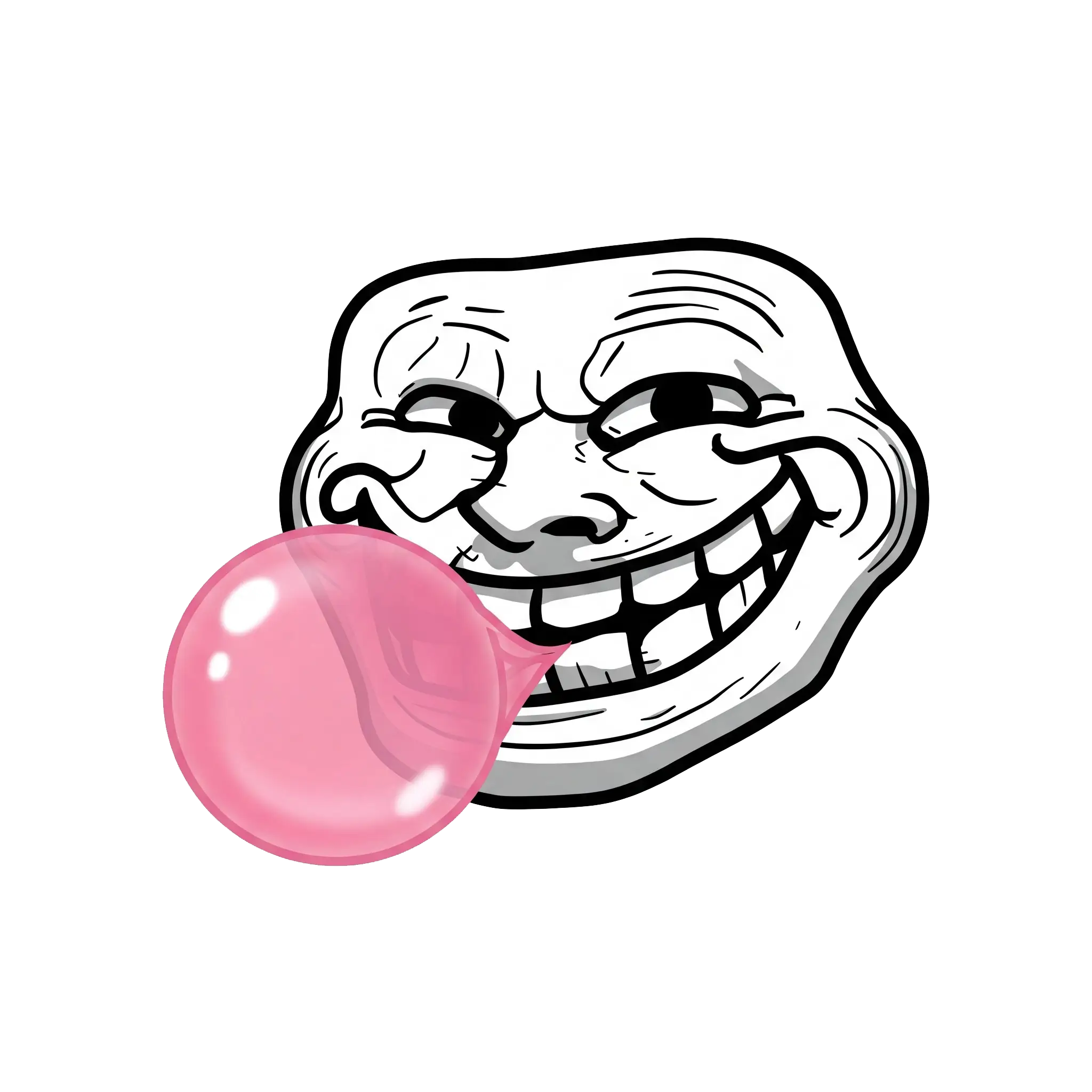 troll face download png, troll face png