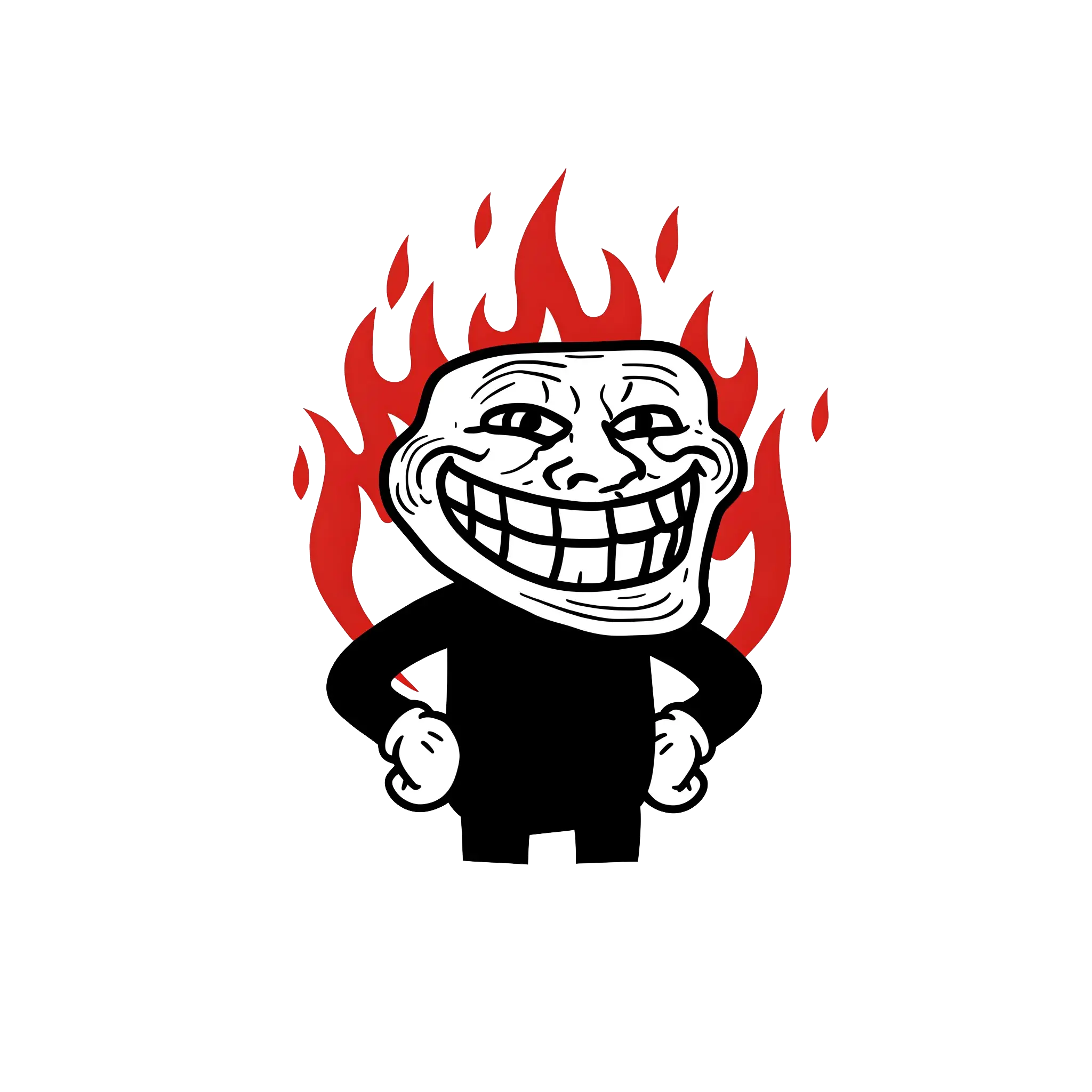 troll face download png, troll face png
