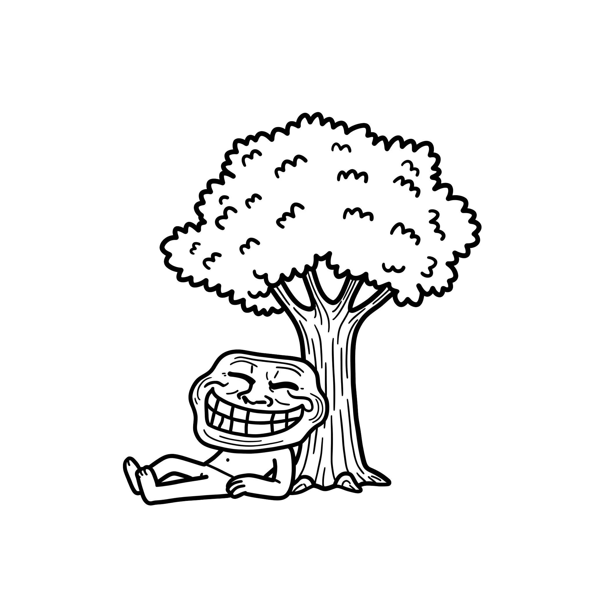 troll face download png, troll face png