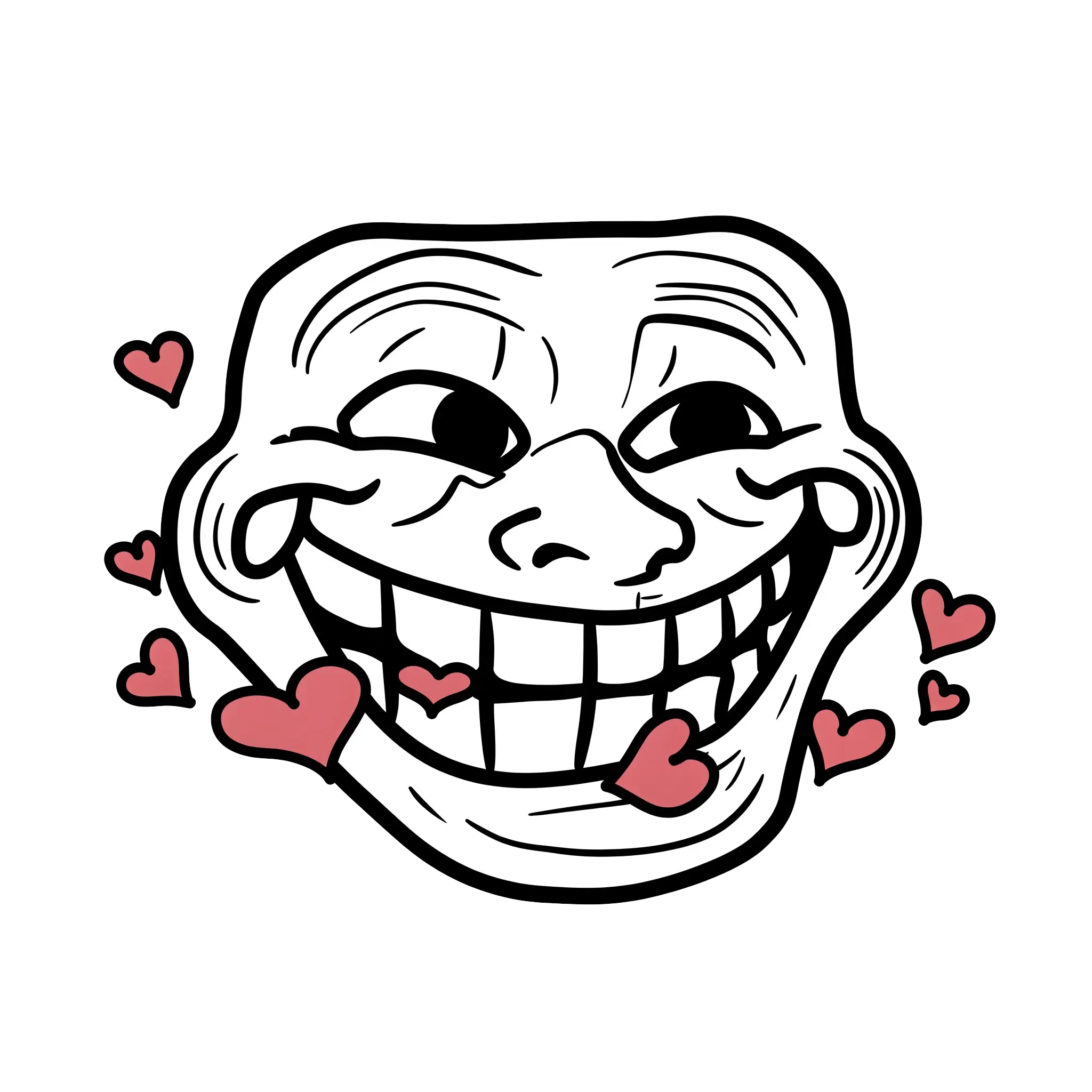 troll face download png, troll face png
