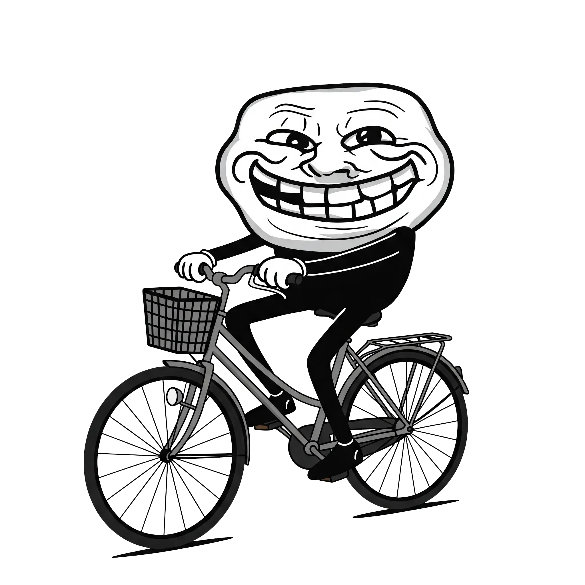 troll face download png, troll face png