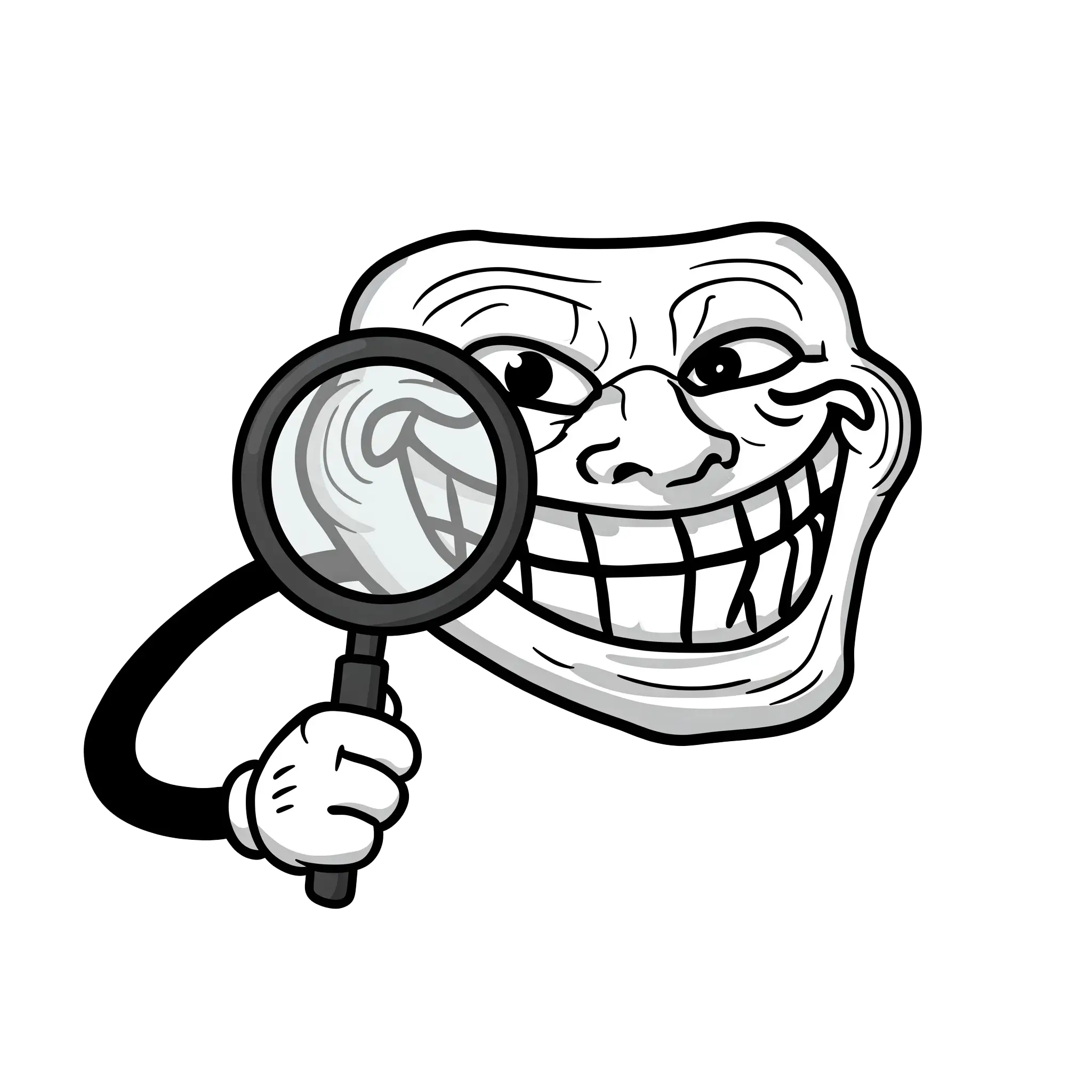 troll face download png, troll face png