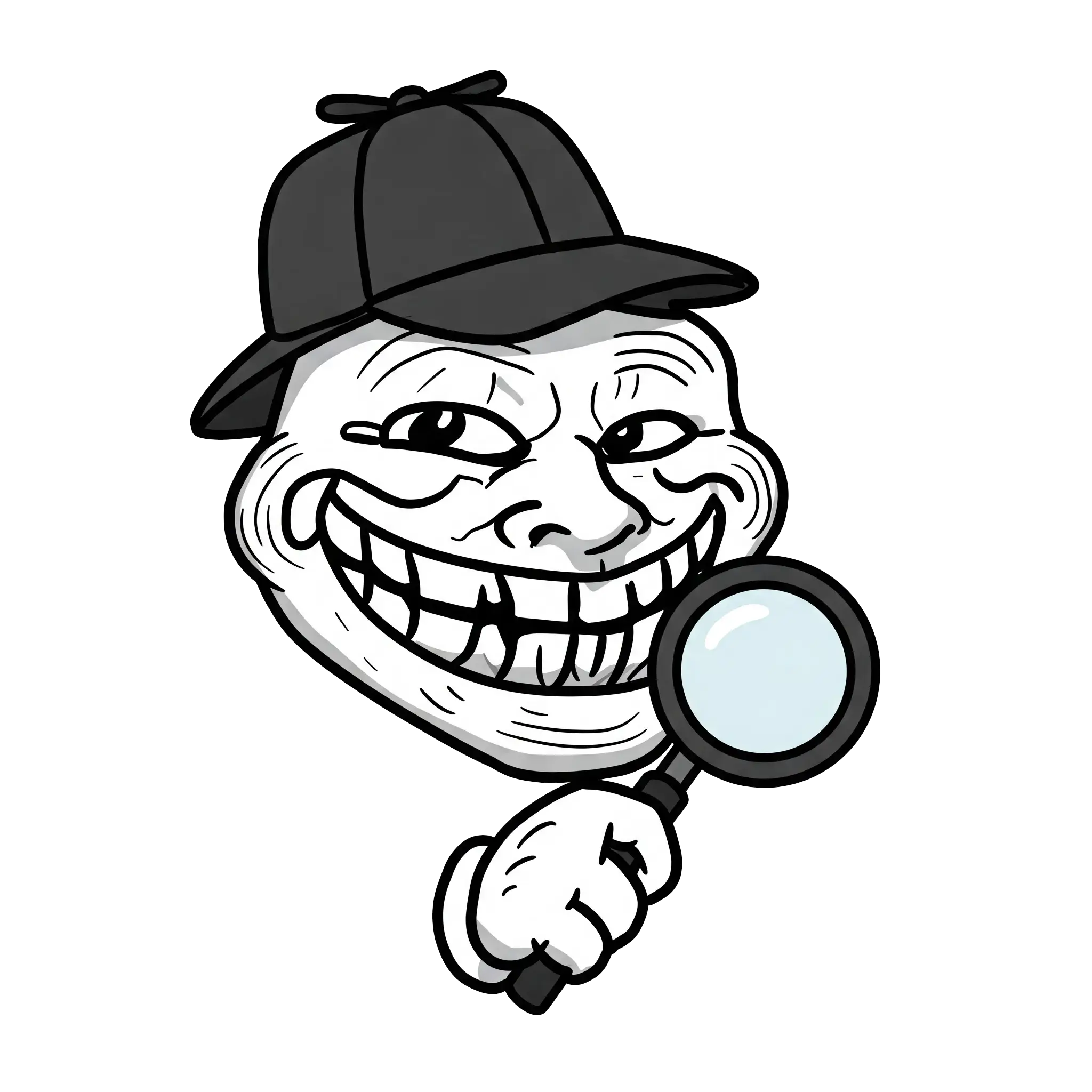 troll face download png, troll face png