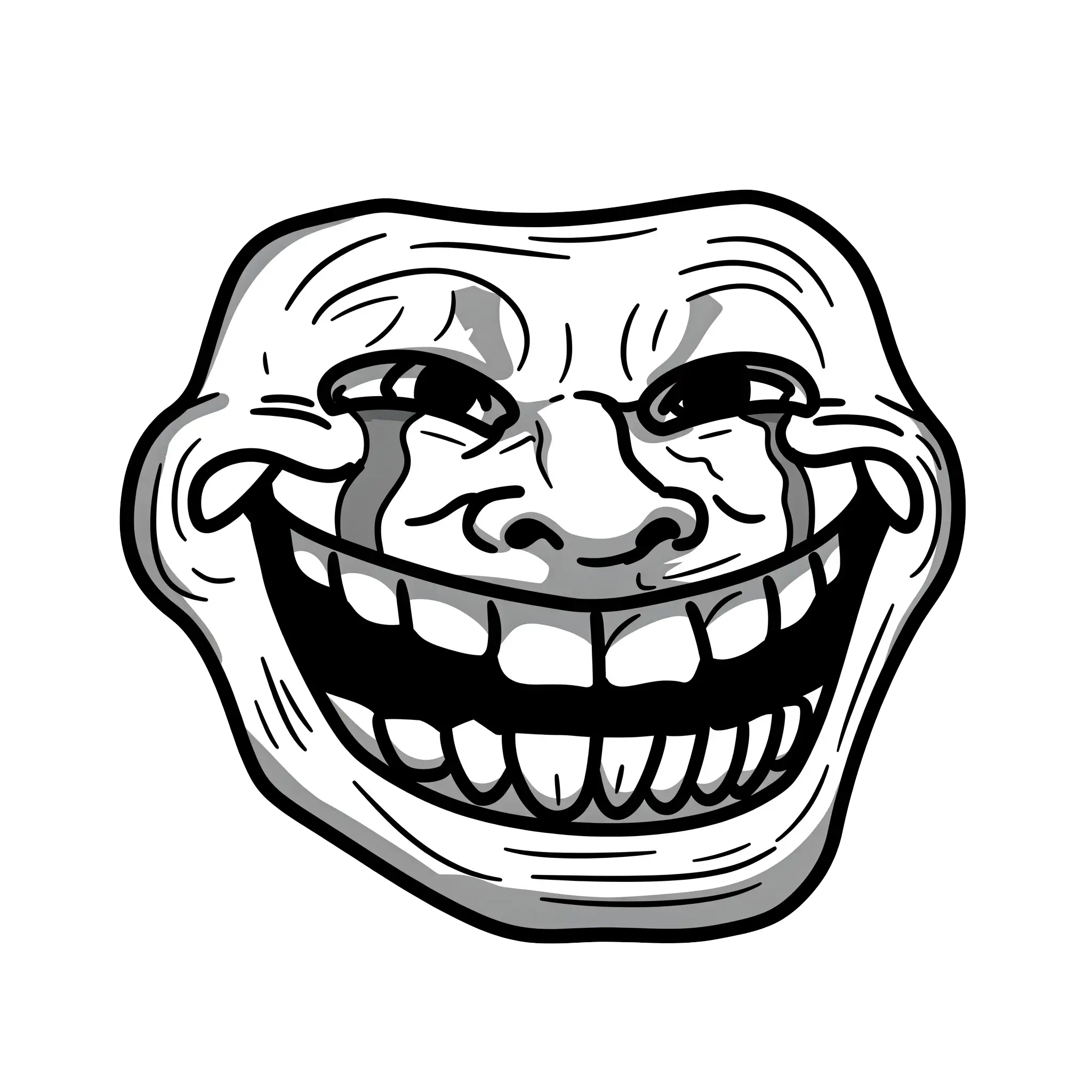 troll face download png, troll face png