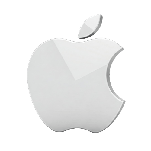 logo apple png versión transparente, alta calidad
