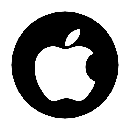 apple png transparente, logo manzana png